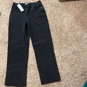 Women's Black Flare Jeans